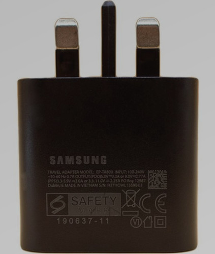 شارژر سامسونگ مدل EP-TA800 توان 25 وات سه پین