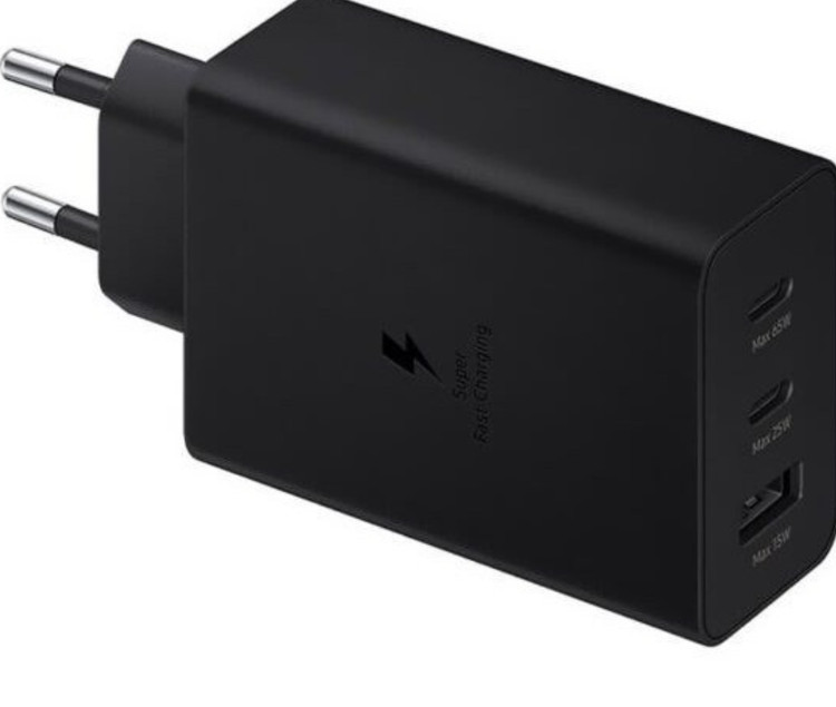 شارژر سامسونگ مدل EP-T6530 65W دو پین Charger Samsung EP-T6530 65W Dual Pin