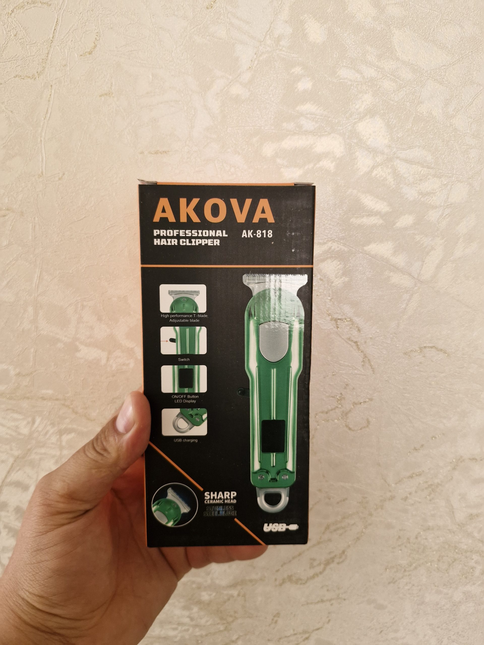 ماشین اصلاح برند AKOVA AK 818