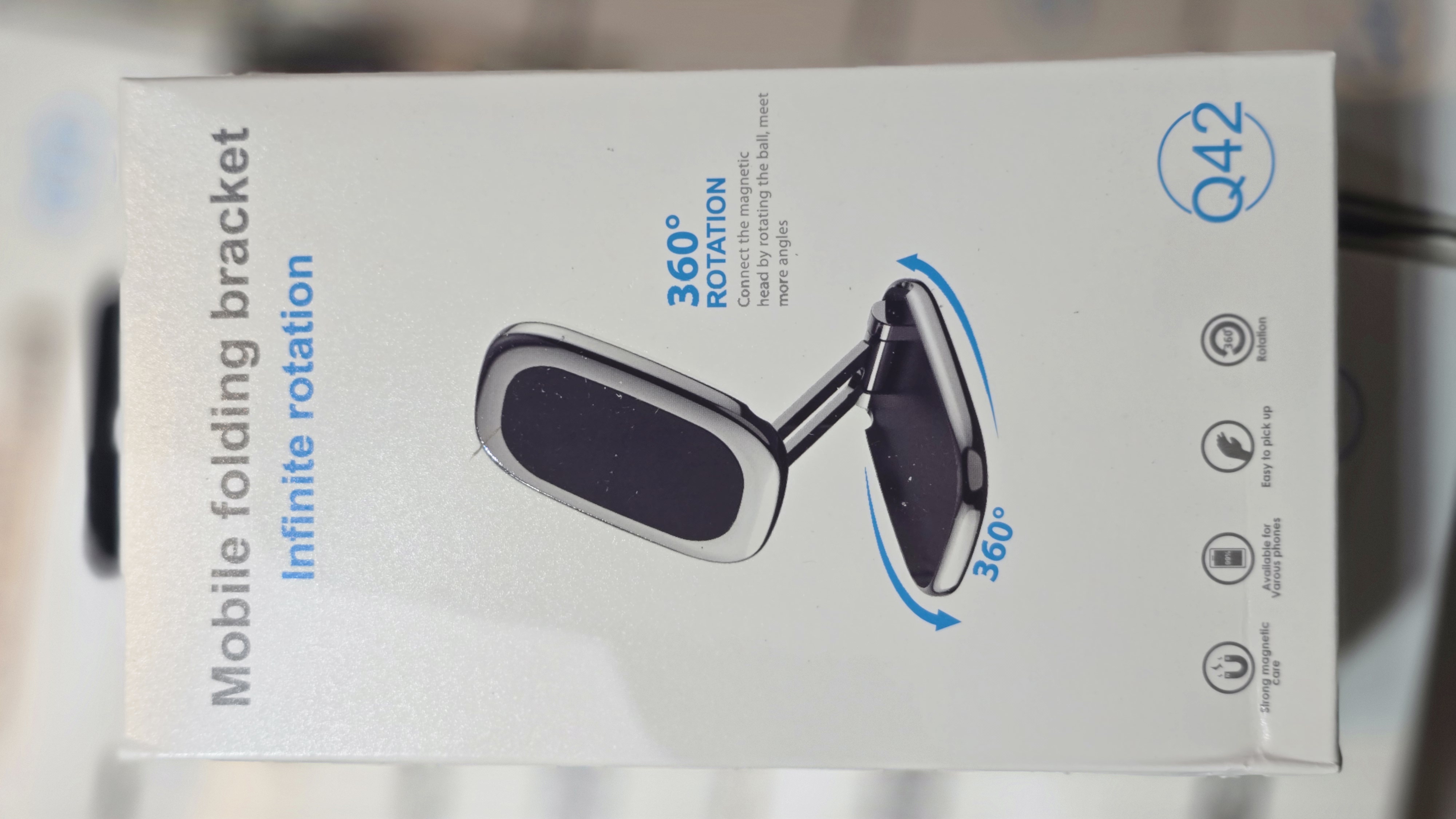 پایه نگهدارنده تاشو موبایل مدل Q42 Folding mobile phone holder model Q42