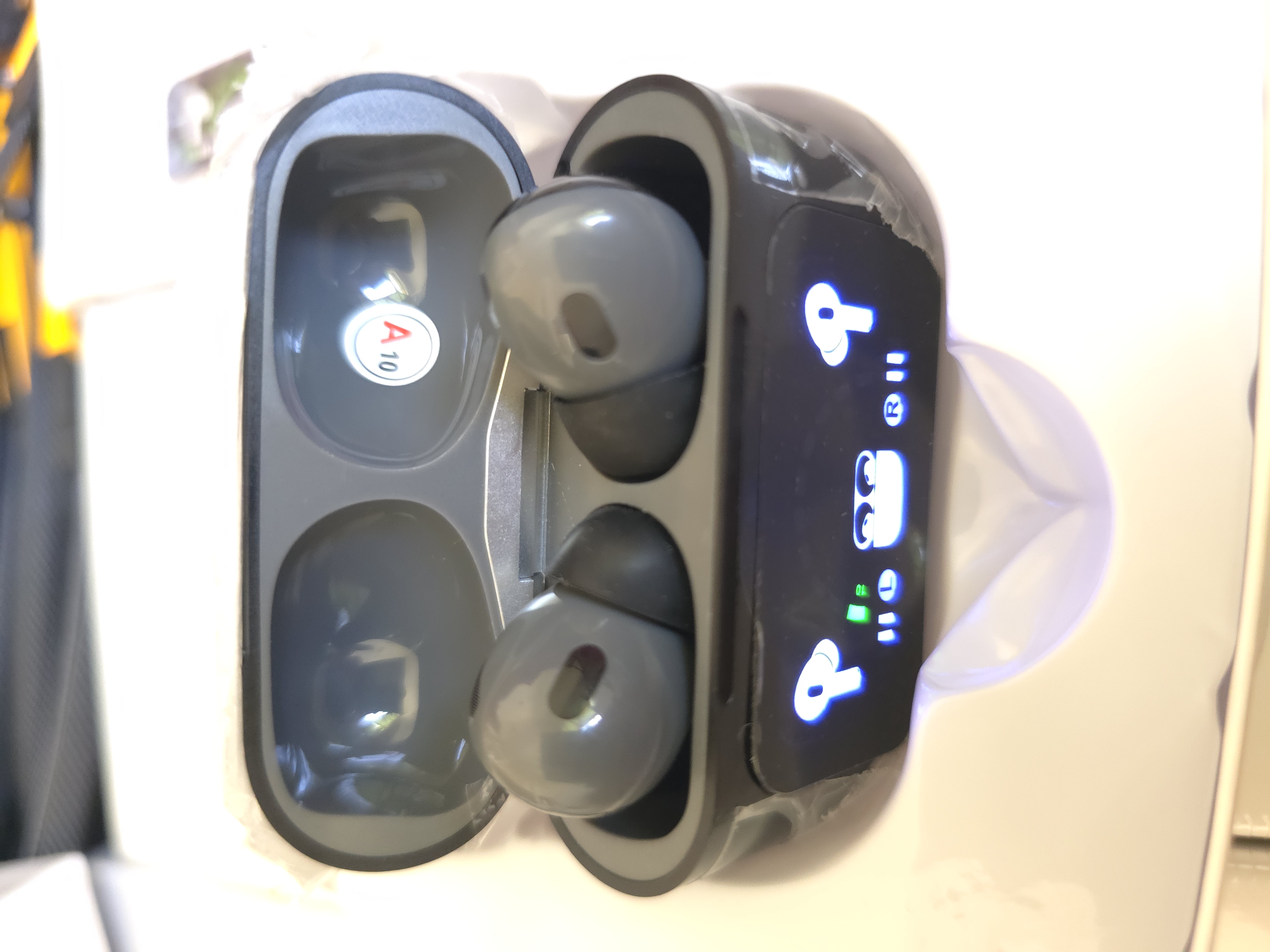 هدفون بیسیم مدل ایرپاد پرو 2 ENC LCD Airpod PRO 2 ENC LCD Wireless Headphone /سفارش عمده تنوع رنگ