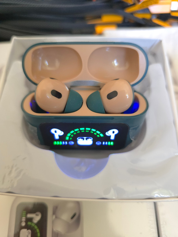 هدفون بیسیم مدل ایرپاد پرو 2 ENC LCD Airpod PRO 2 ENC LCD Wireless Headphone /سفارش عمده تنوع رنگ