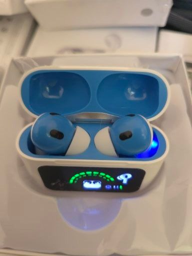 هدفون بیسیم مدل ایرپاد پرو 2 ENC LCD Airpod PRO 2 ENC LCD Wireless Headphone